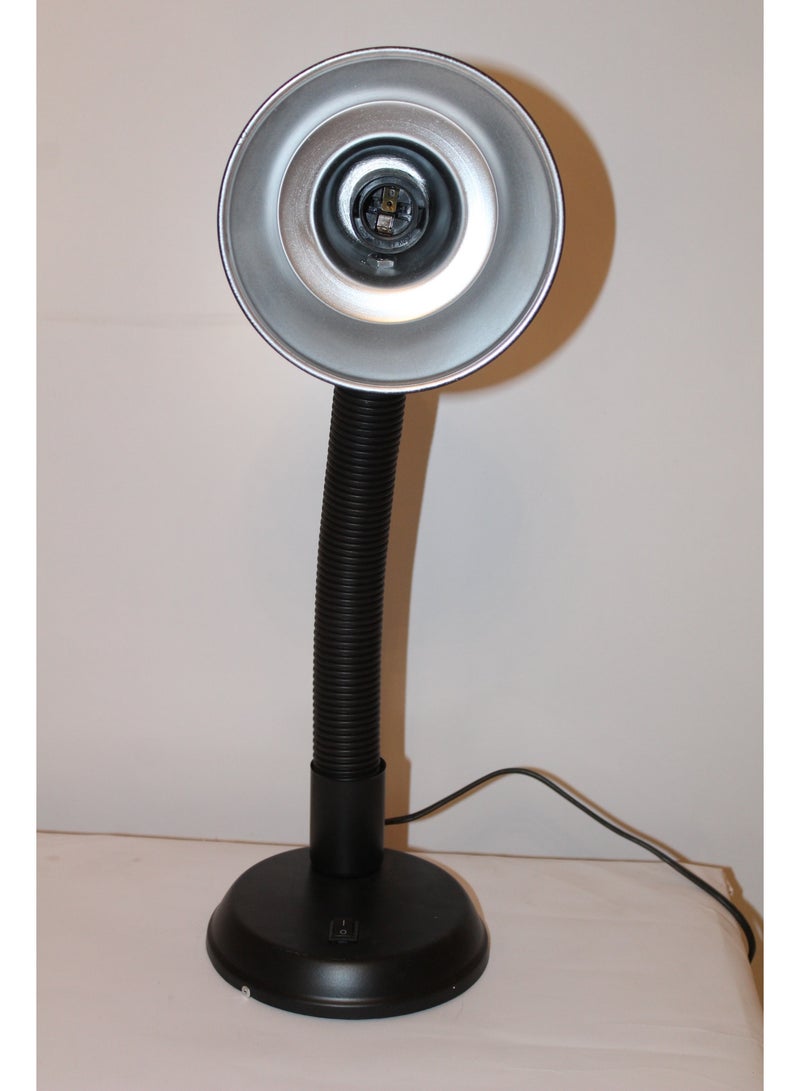 table lamp with flexible arm moves 360 degree-Black color - Image 5